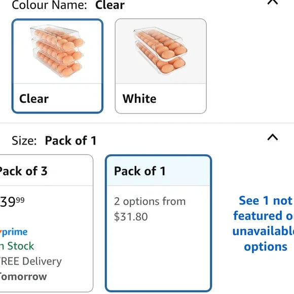 Transparent Egg Storage Box for Kitchen - Picture 4 of 4